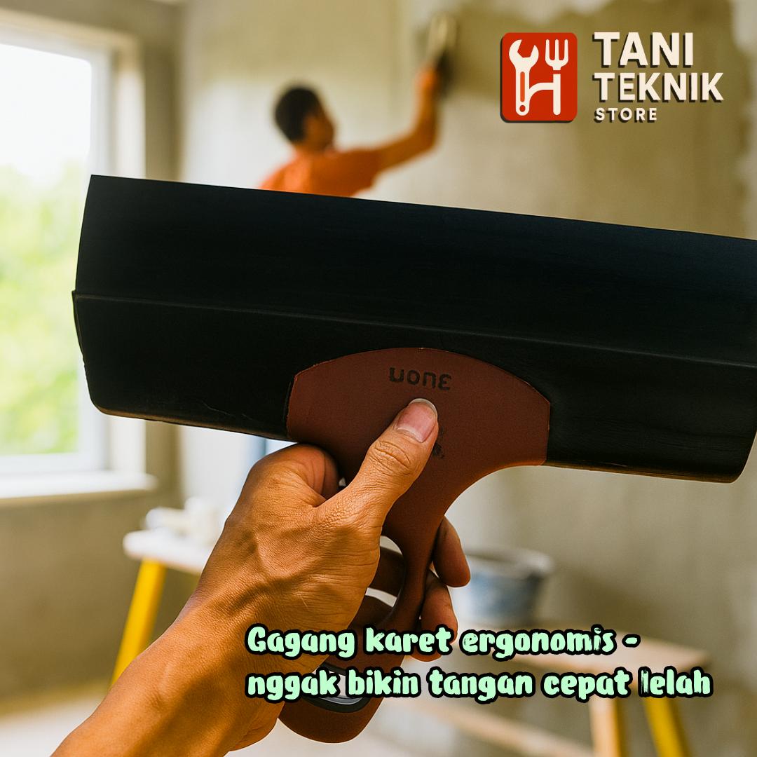 Raskam Baja Karbon 30 - 35cm – Alat Skim Coat, Acian & Plamir Dinding – Trowel Asli