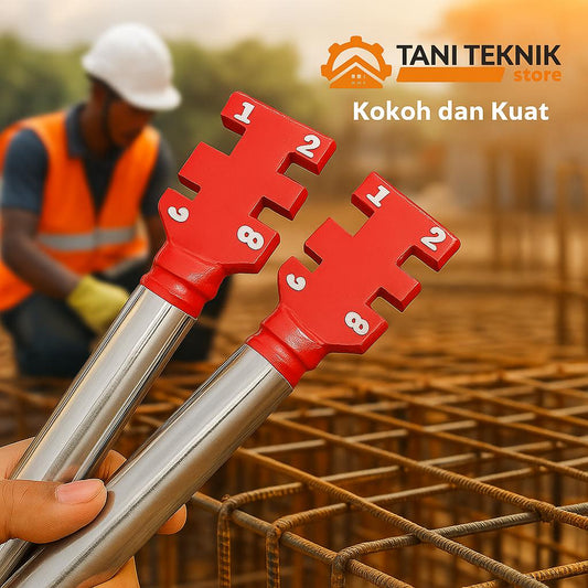 Kunci Besi Penekuk Beton 4in1 Multifungsi - Alat Pembengkok Baja