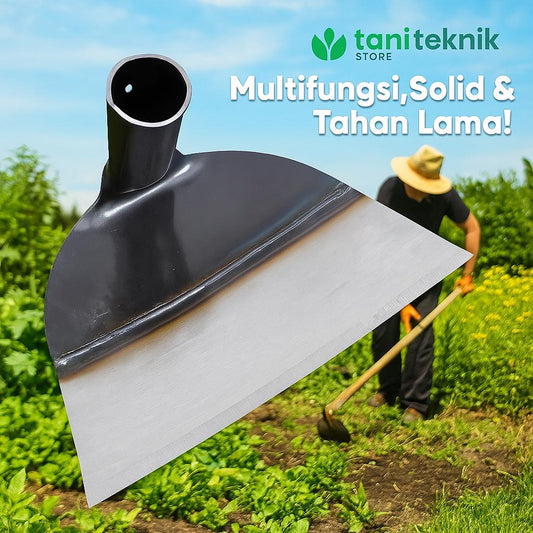 Cangkul Tangan Kepala Baja 26cm - Alat Berkebun Pertanian Mini
