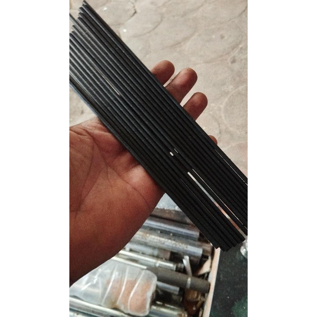 As Baja Panah Ikan 3.5mm–5.5mm Panjang 1 Meter – Batangan Baja Kuat Nelayan DIY