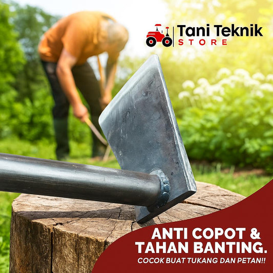 Cangkul Kecil Baja - Wangkil Tanah Alat Tukang Berkebun