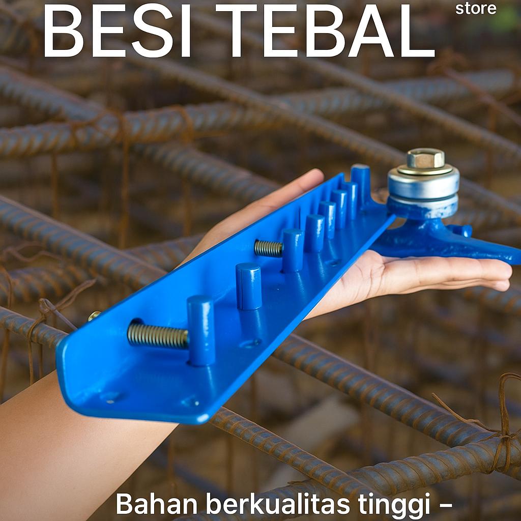 Alat Penekuk Besi Behel Beton – Untuk Besi baja 6mm 8mm 10mm 12mm | Pembuat Ring & Cakar Ayam