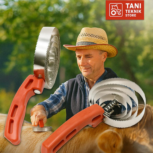 Sisir Pembersih Bulu Hewan Groming Untuk Sapi, Kuda, Kambing, Domba, dan Peliharaan Lainnya