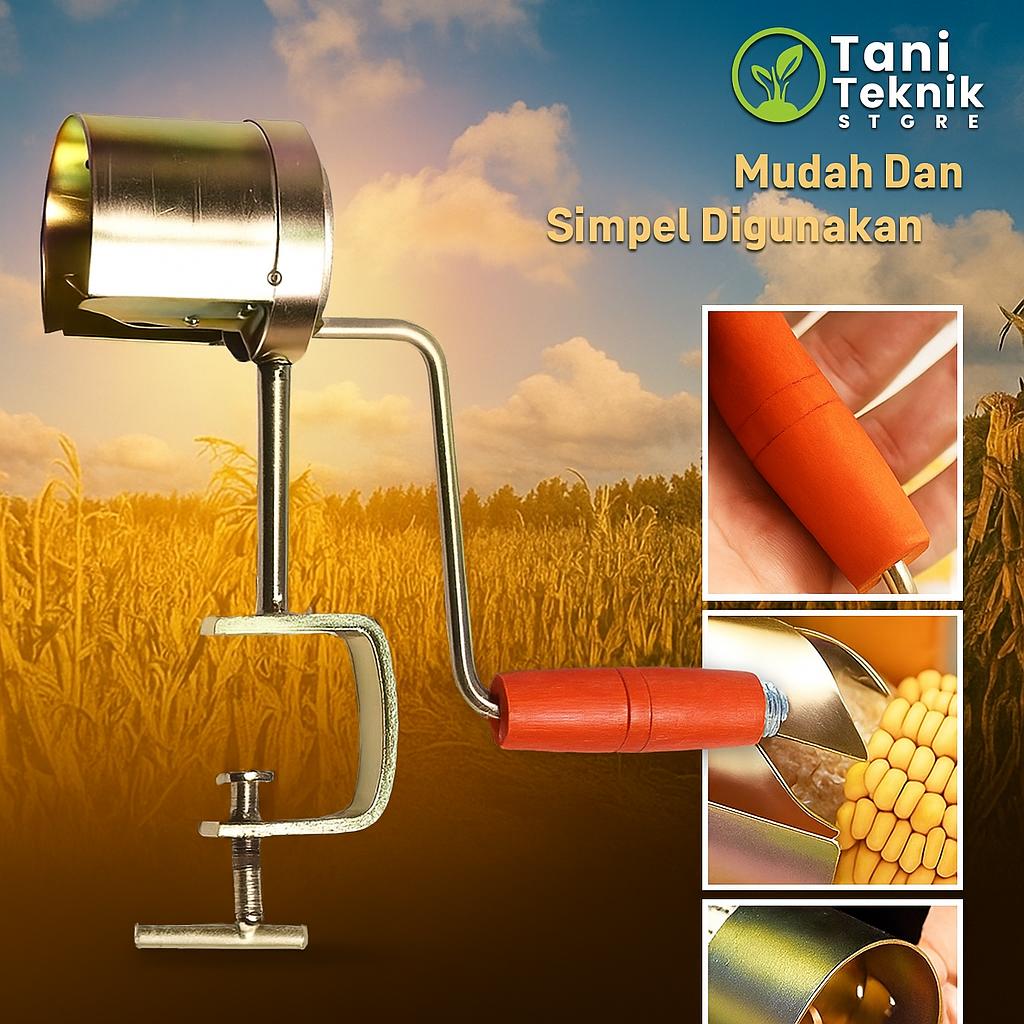Alat Pemipil Jagung Kering Manual - Perontok Jagung Portable