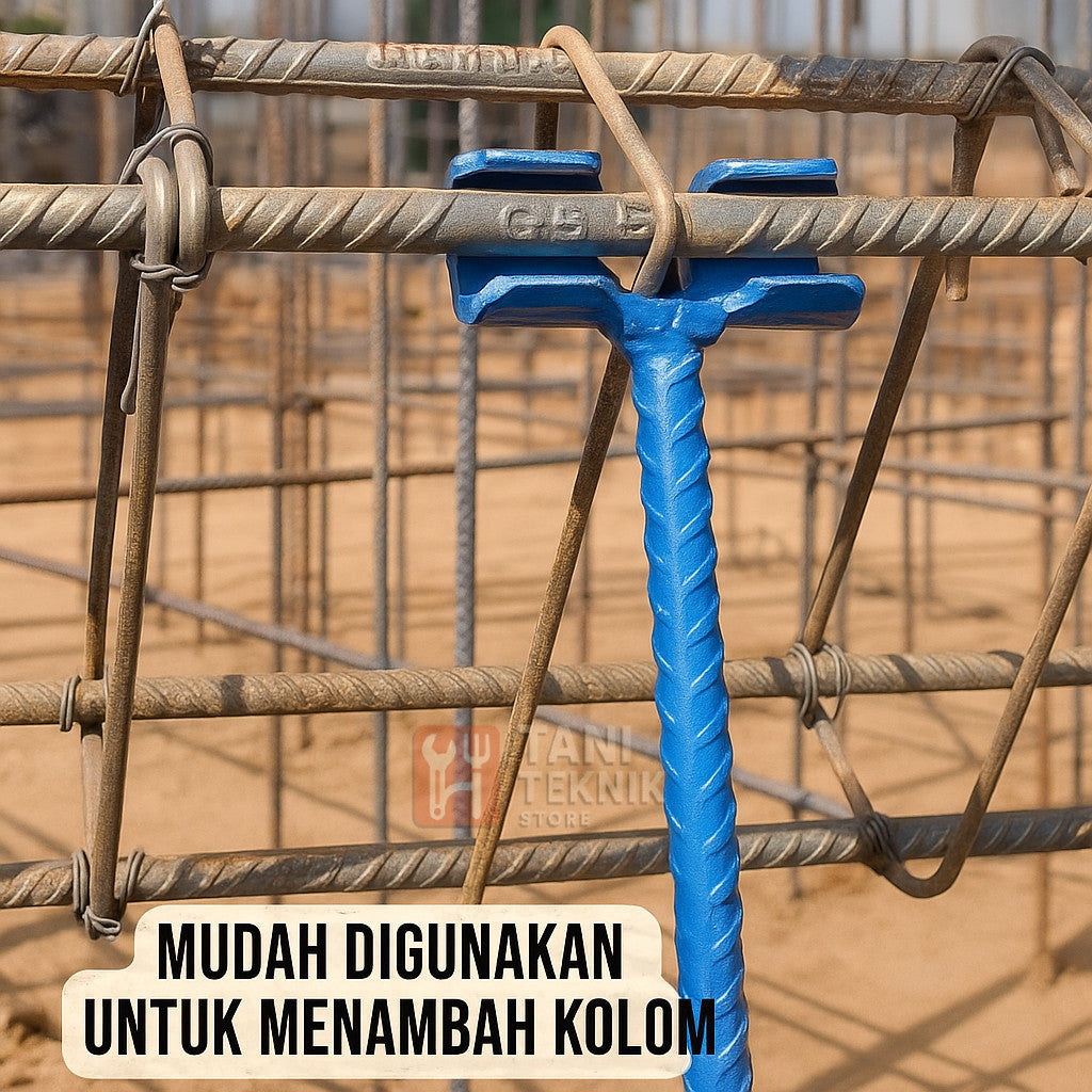 Alat Penekuk Besi Behel 6/8/10/12 mm – Ring & Kolom Baja Kuat Multifungsi | Tani Teknik Store
