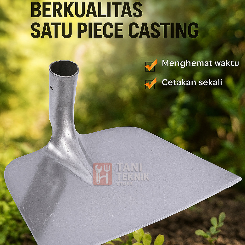 Alat Cangkul Serbaguna Baja Mangan – Untuk Sawah, Ladang & Konstruksi | Tani Teknik