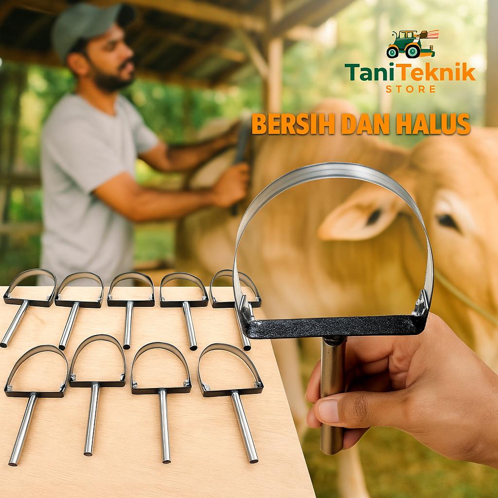 Sisir Pembersih Bulu Hewan Groming Untuk Sapi, Kuda, Kambing, Domba, dan Peliharaan Lainnya
