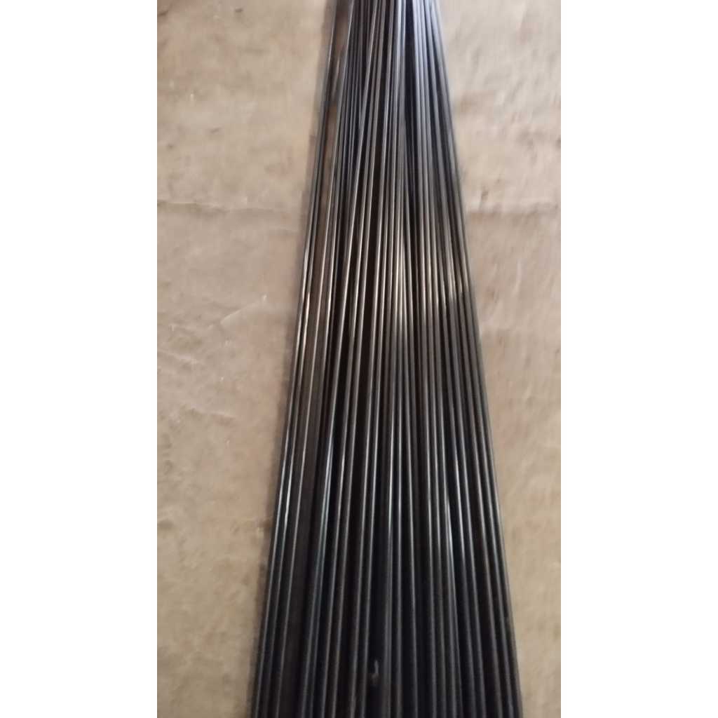 As Baja Bintik 5mm & 7mm – Baja Tutul Padat Panjang 1 Meter | Bahan Pande, Drei, Tombak Ikan