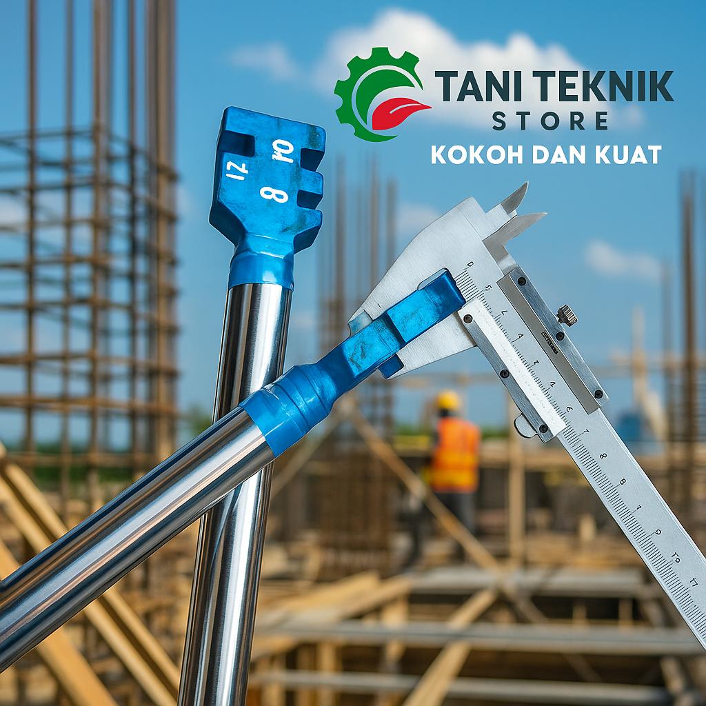 Kunci Besi Penekuk Beton 4in1 Multifungsi - Alat Pembengkok Baja