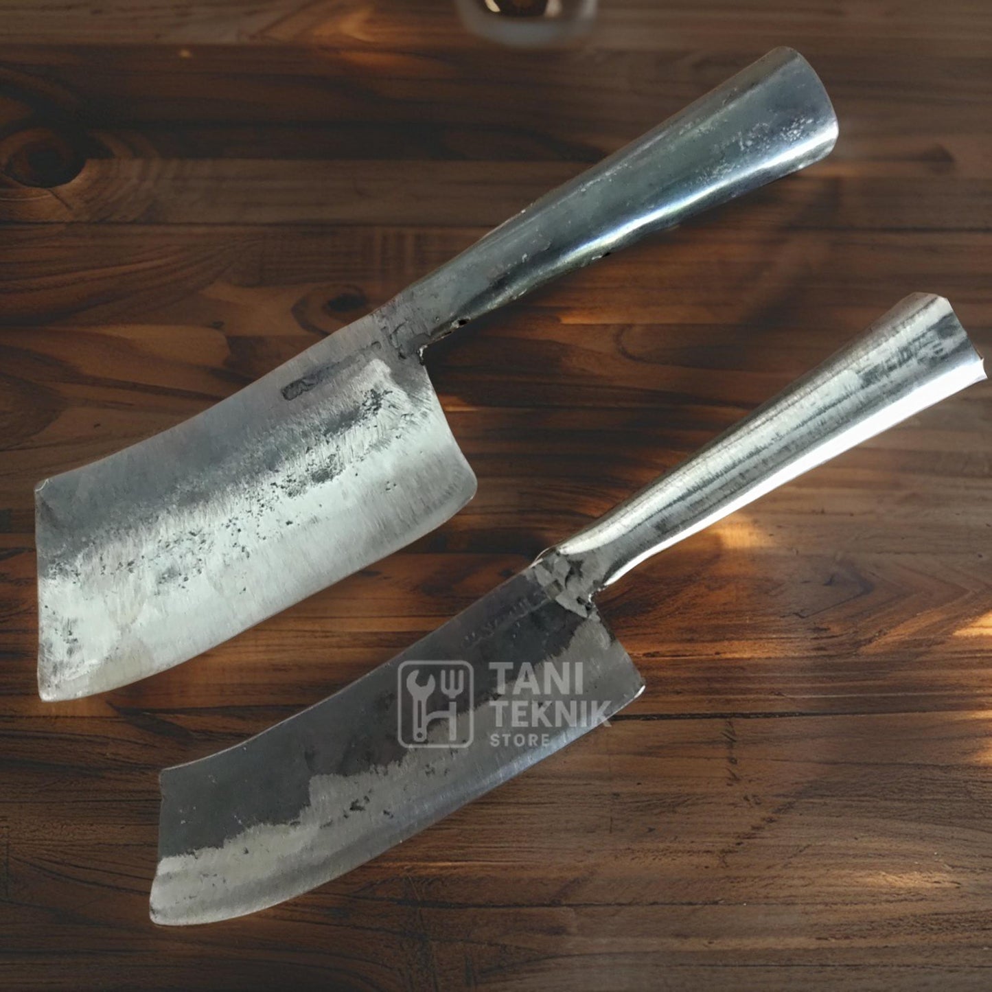 Pisau Cacah Daging Tulang Baja Tebal Anti Karat – Tajam & Ergonomis Untuk UMKM Dan Petani
