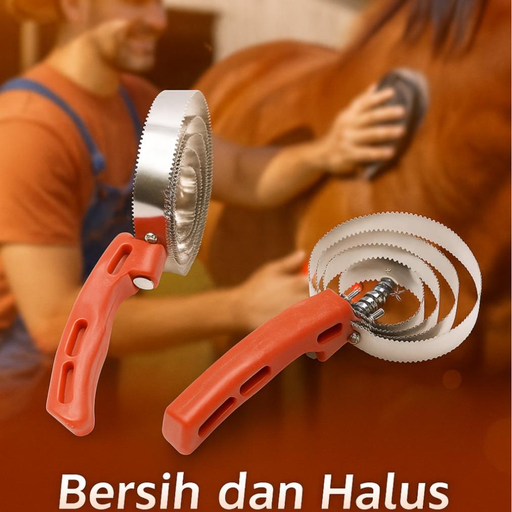 Sisir Pembersih Bulu Hewan Groming Untuk Sapi, Kuda, Kambing, Domba, dan Peliharaan Lainnya