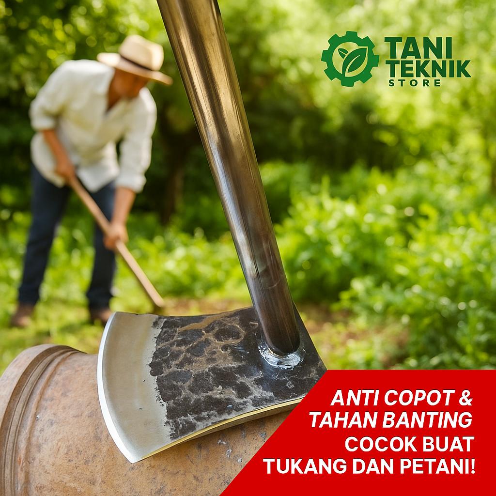 Cangkul Kecil Baja - Wangkil Tanah Alat Tukang Berkebun