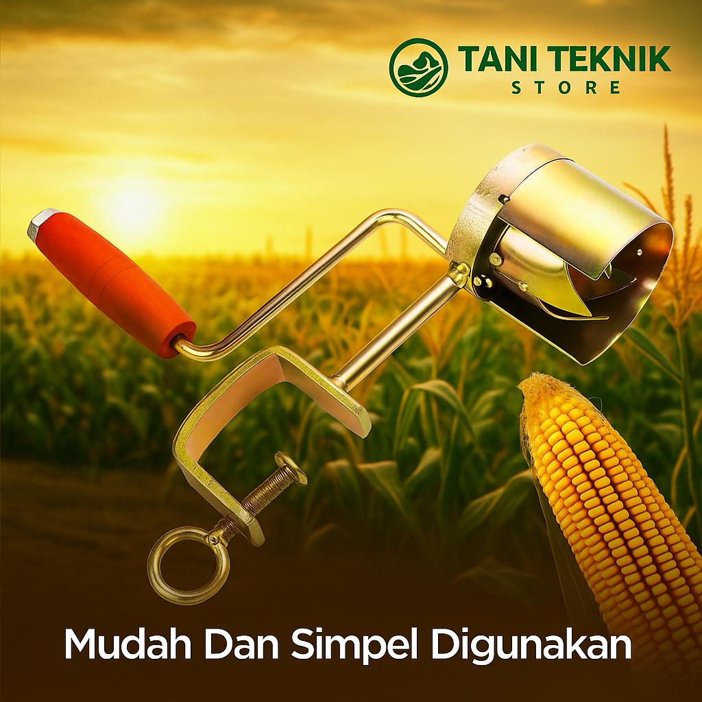 Alat Pemipil Jagung Kering Manual - Perontok Jagung Portable