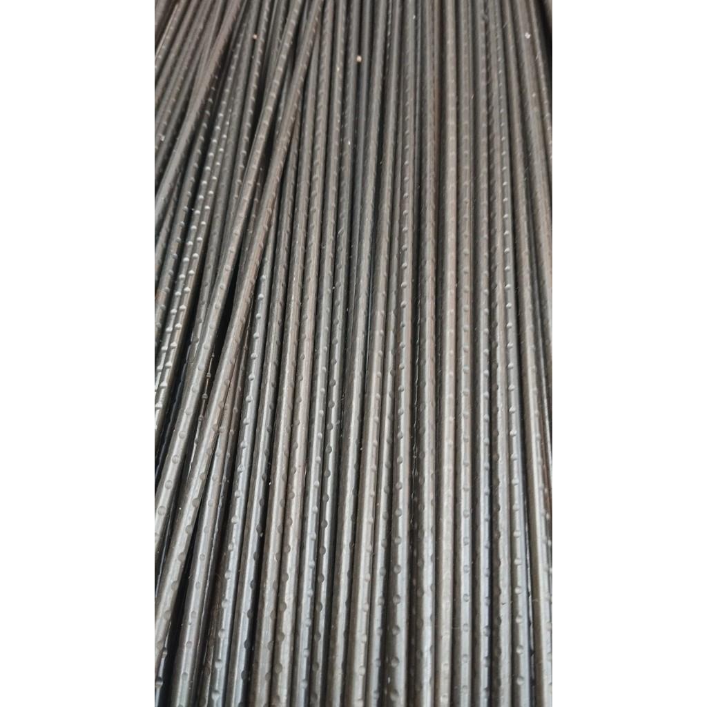 As Baja Hitam Bintik 4mm, 5mm 7mm – Bahan Aksesoris Outdoor & DIY Proyek Custom