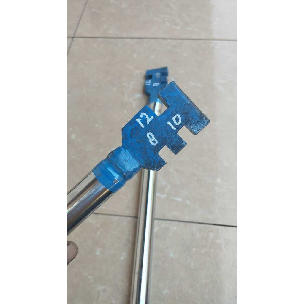Kunci Penekuk Besi Beton 8/10/12mm – Alat Pembengkok Baja Pipa Panjang 45cm Kuat anti Karat