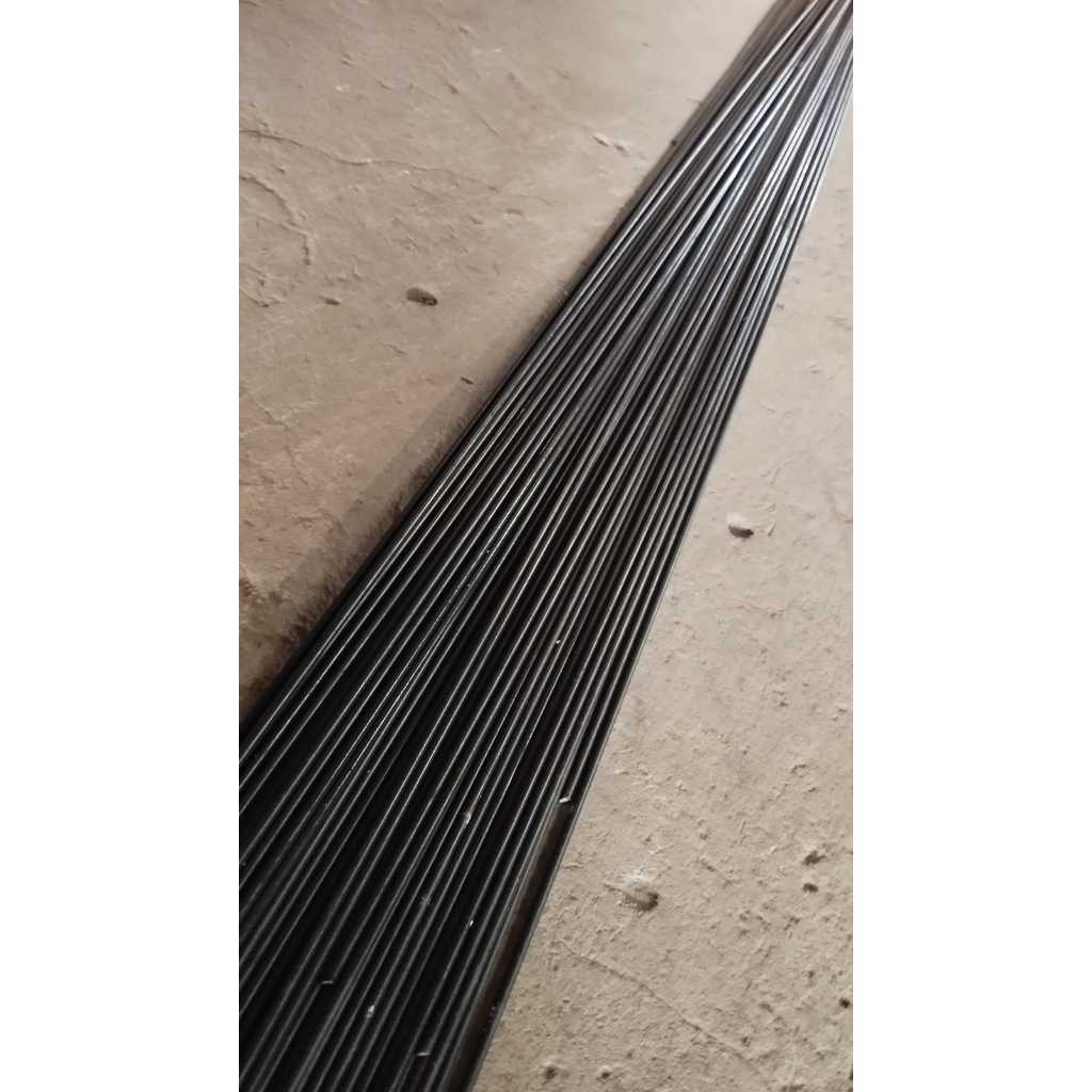 As Baja Bintik 5mm & 7mm – Baja Tutul Padat Panjang 1 Meter | Bahan Pande, Drei, Tombak Ikan