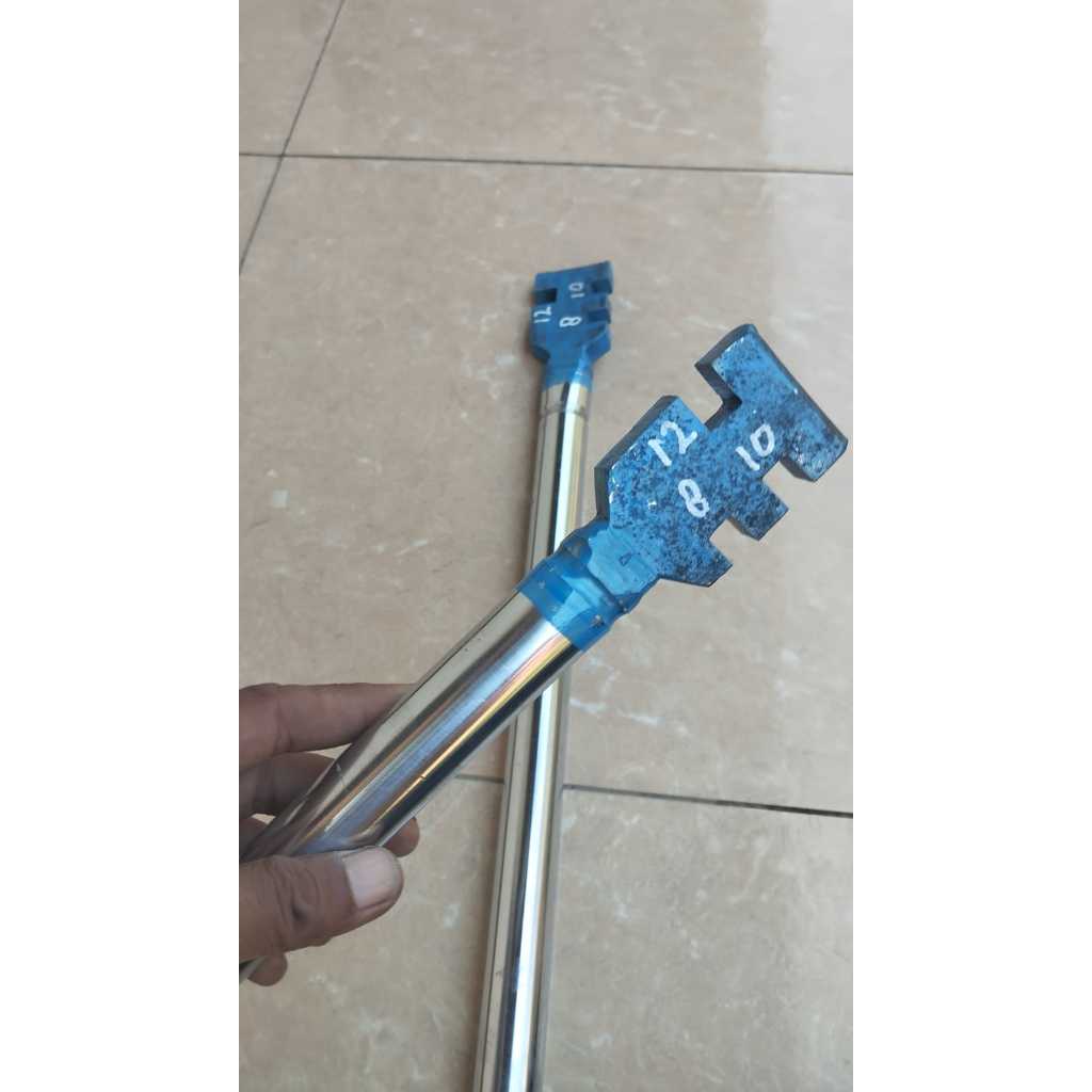 Kunci Penekuk Besi Beton 8/10/12mm – Alat Pembengkok Baja Pipa Panjang 45cm Kuat anti Karat