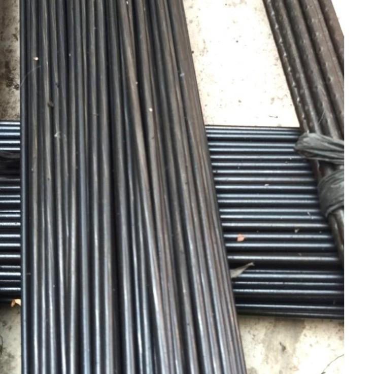 As Baja Bintik 5mm & 7mm – Baja Tutul Padat Panjang 1 Meter | Bahan Pande, Drei, Tombak Ikan