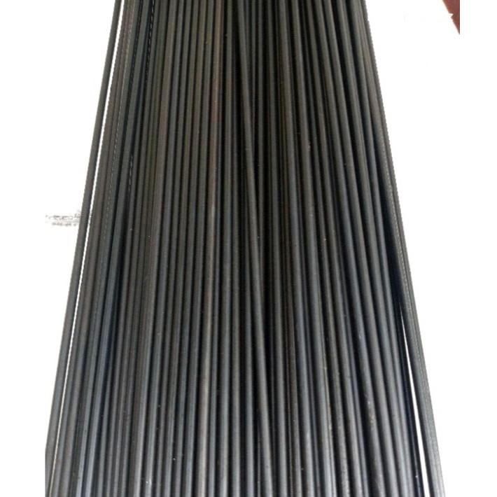As Baja Hitam Bintik 4mm, 5mm 7mm – Bahan Aksesoris Outdoor & DIY Proyek Custom