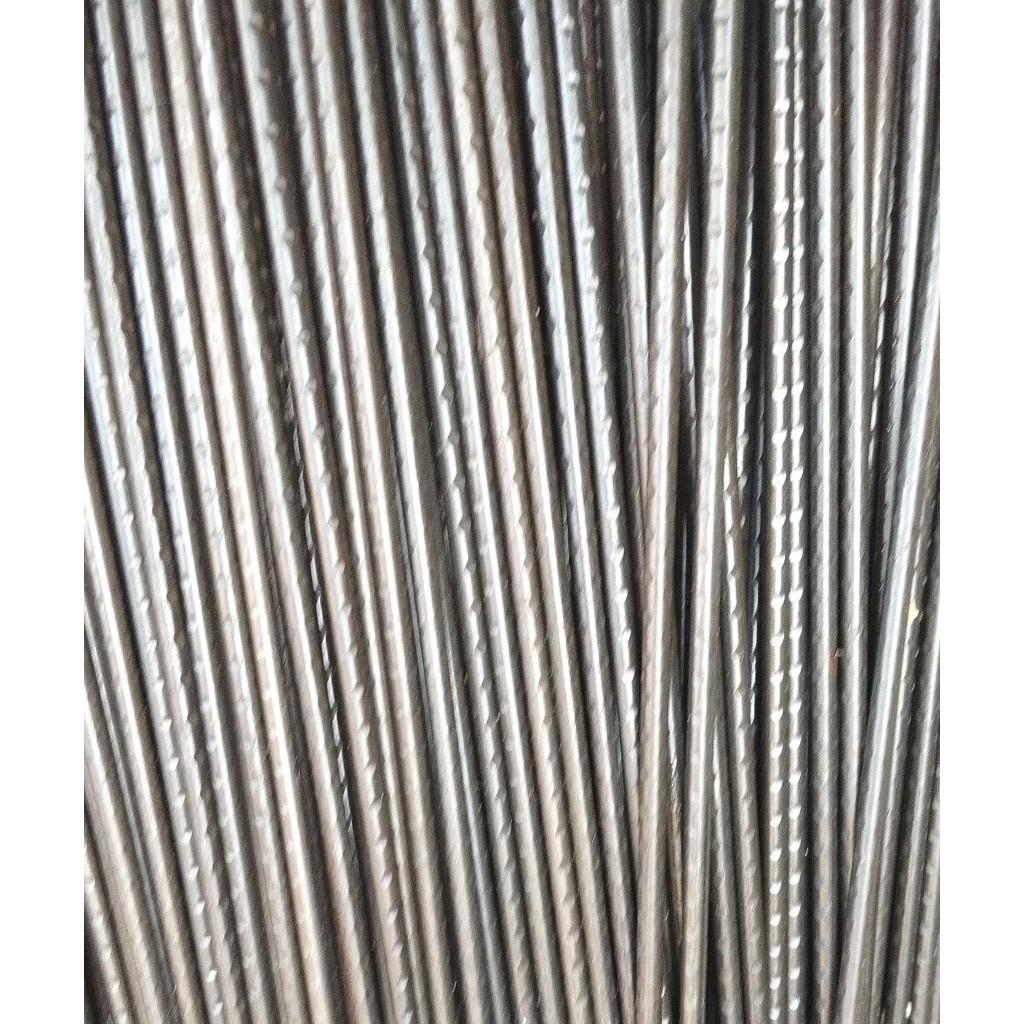 As Baja Bintik 5mm & 7mm – Baja Tutul Padat Panjang 1 Meter | Bahan Pande, Drei, Tombak Ikan