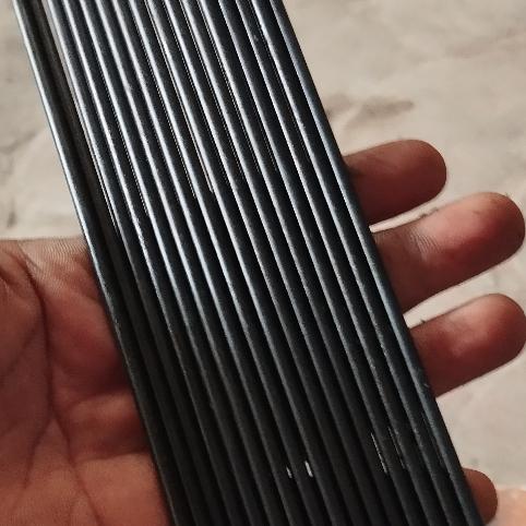 As Baja Bintik 5mm & 7mm – Baja Tutul Padat Panjang 1 Meter | Bahan Pande, Drei, Tombak Ikan