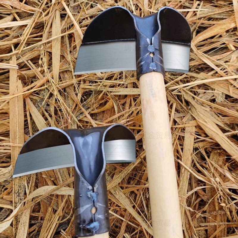 Cangkul Tangan Kepala Baja 26cm - Alat Berkebun Pertanian Mini