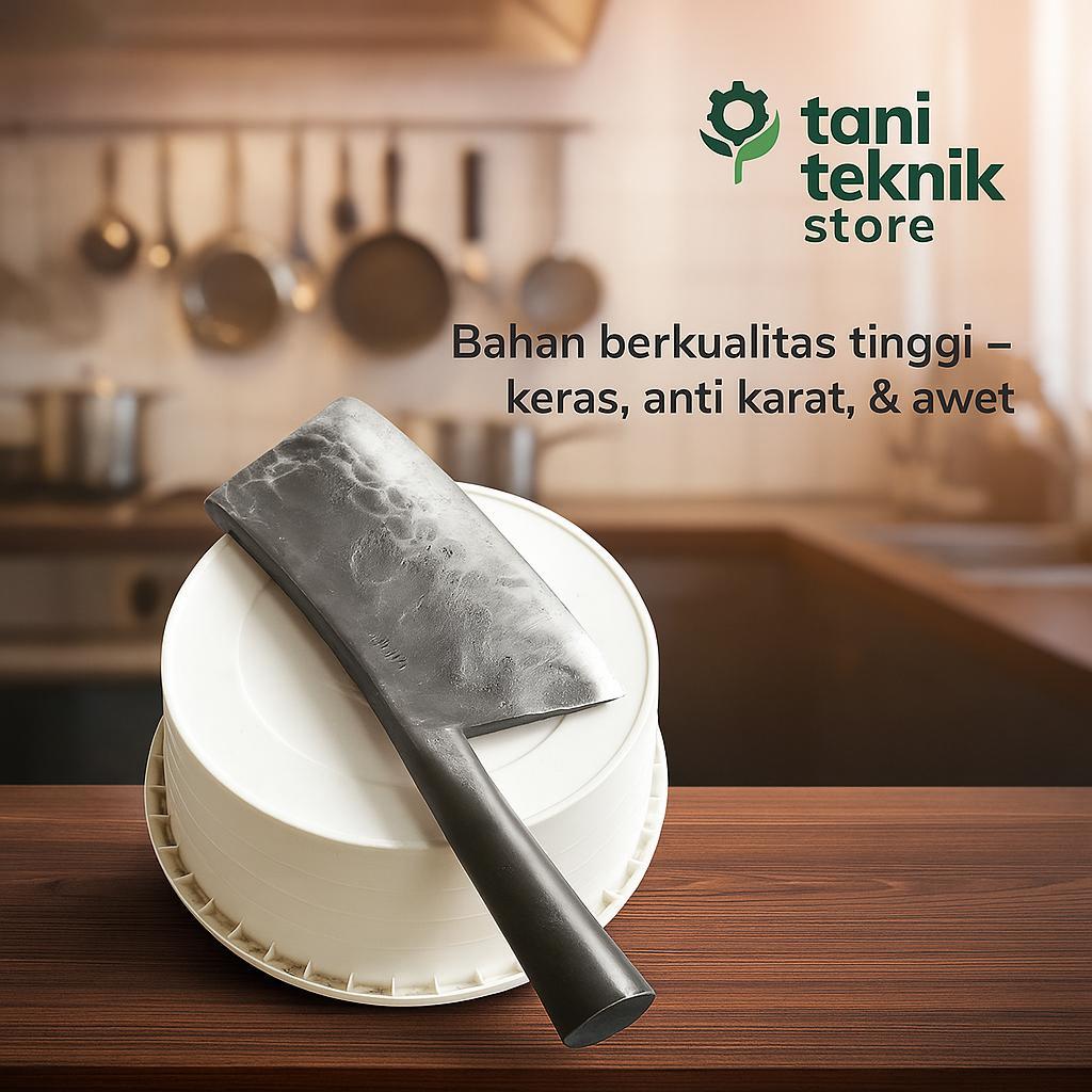Pisau Dapur Baja Per - Untuk Potong Ayam Bebek Daging Ikan