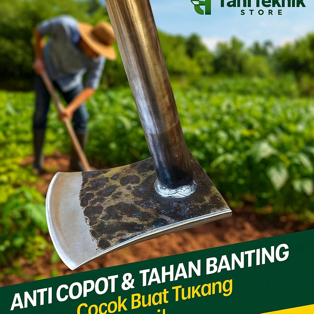 Cangkul Kecil Baja - Wangkil Tanah Alat Tukang Berkebun