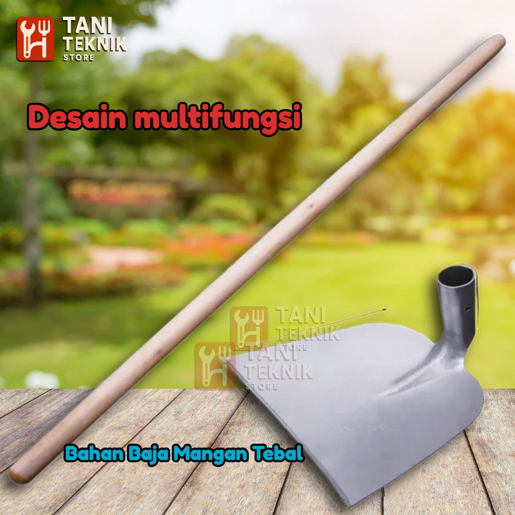 Cangkul Serbaguna Baja Mangan – Alat Pertanian & Konstruksi Anti Karat Tahan Lama