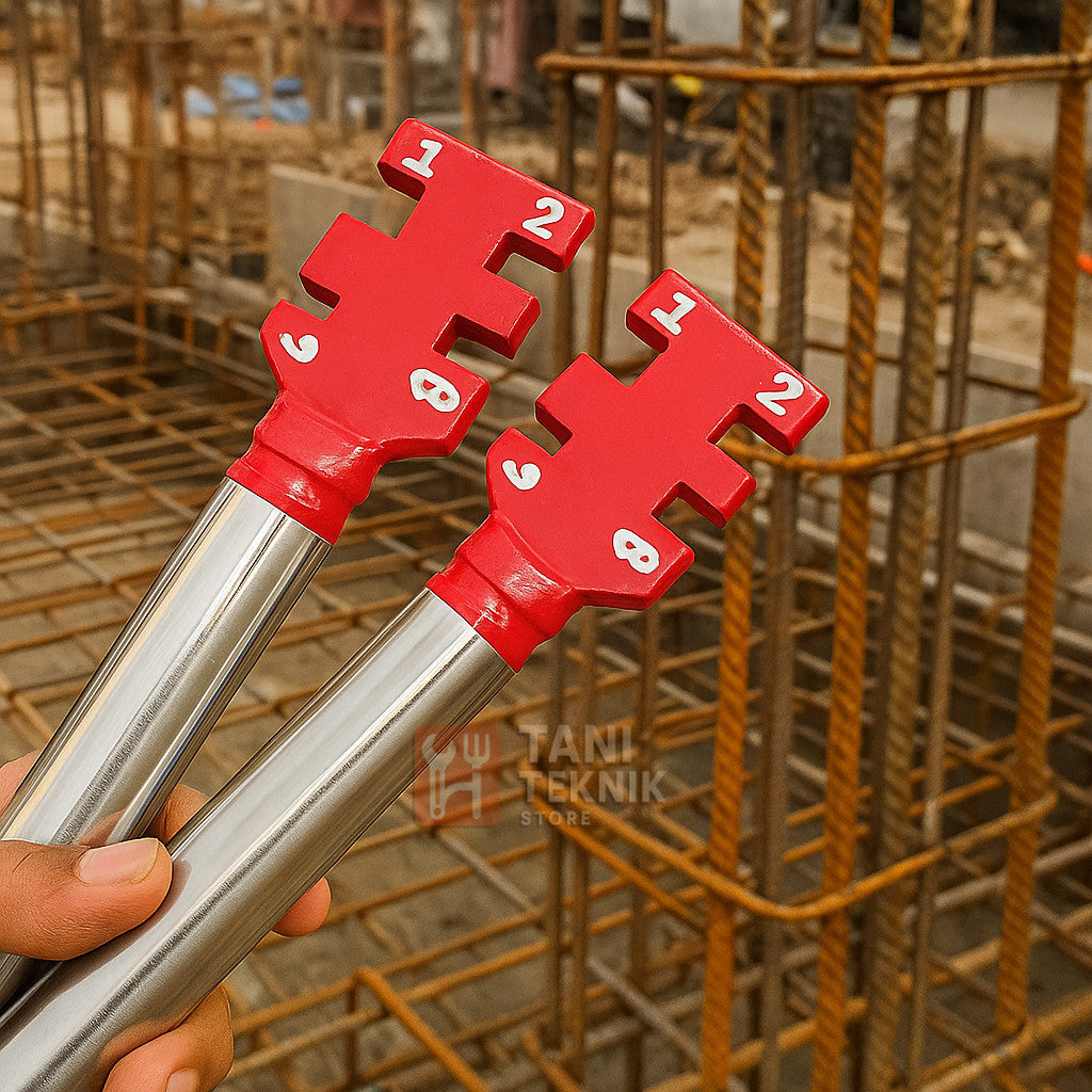 Alat Penekuk Besi Behel 6/8/10/12 mm – Ring & Kolom Baja Kuat Multifungsi | Tani Teknik Store