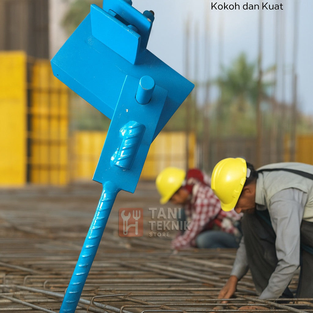 Alat Penekuk Besi Behel 6/8/10/12 mm – Ring & Kolom Baja Kuat Multifungsi | Tani Teknik Store